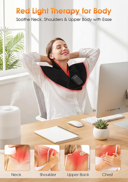 Red Light Therapy Device for Shoulder and Back Pain