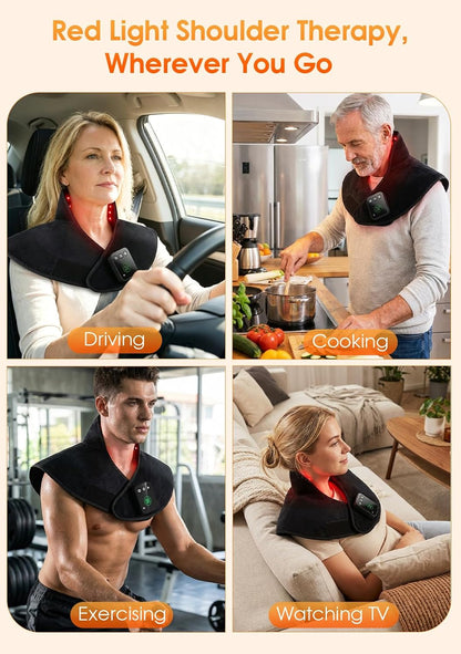 Red Light Therapy Device for Shoulder and Back Pain
