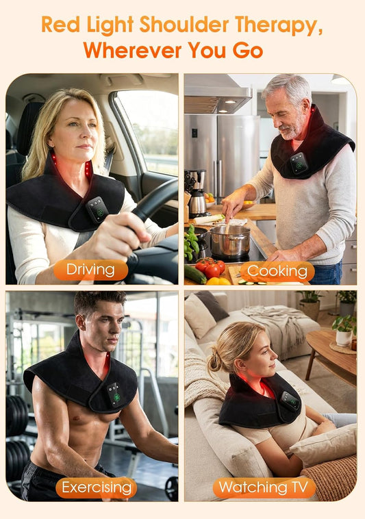 Red Light Therapy Device for Shoulder and Back Pain