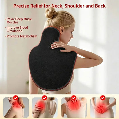 NEW 145LEDs Red Light Therapy Shawl 660nm&850nm for Neck and Shoulder Infrared Light Therapy for Body at Indoor Pain Relief